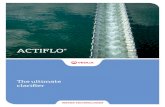 ACTIFLO - Water and Wastewater Treatment Solutions€¦ · Coagulation / ballasted flocculation and settling for the production of drinking water, process water and the treatment