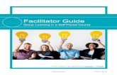 Facilitator Guide - WebJunction · Circles Facilitator Handbook and by the adaptation by Richmond Public Library in their Supervisor Learning Circles Facilitator Guide. Use and adapt