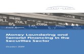Money Laundering and Terrorist Financing in the Securities ......anti-money laundering (AML) and combating the financing of terrorism (CFT) for several years, ML/TF vulnerabilities