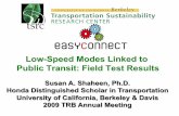 EasyConnect TRB 09 SS - University of North Carolina at ...€¦ · EasyConnect_TRB_09_SS.ppt Author: Susan Shaheen Created Date: 1/16/2009 10:10:39 AM ...