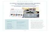 clarks partners magazine brands to change perceptions · clarks partners magazine brands to change perceptions Clarks Engaging a fashion ... dynamic and relevant to a fashion-conscious