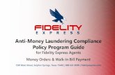 Anti-Money Laundering Compliance Policy Program Guide · 2019-06-25 · anti-money laundering policies and procedures as well as applicable laws and regulations. Section 2, page 14,