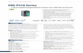EDS-P510 Series - files.westbase.iofiles.westbase.io/Moxa_EDS-P510_Series_Datasheet.pdf · Introduction The EDS-P510 series Gigabit managed redundant Ethernet switches come standard