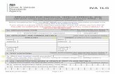APPLICATION FOR INDIVIDUAL VEHICLE APPROVAL (IVA) · 2020-03-17 · IVA 1LG (DVSA 0385) Page 1 of 7 v2.4 July 2018 d IVA 1LG APPLICATION FOR INDIVIDUAL VEHICLE APPROVAL (IVA) Light