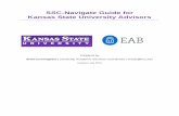 SSC-Navigate Guide for Kansas State University Advisors · SSC-Navigate, formerly GradesFirst and the Student Success Collaborative as separate products, is a web-based retention