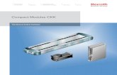 Compact Modules CKK - Bosch Rexroth ... 4 Bosch Rexroth Corp. Linear Motion and Assembly Technologies CKK Compact Modules R310A 2601 06.07 • Driving • Transporting • Positioning