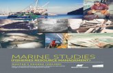 MARINE STUDIES...organizational strategies for sustainability and social responsibility. Students will examine case studies and identify opportunities for improvement through the use