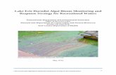 Lake Erie Harmful Algal Bloom Monitoring and Response Strategy for Recreational Waters Lake Erie... · 2015-10-13 · Lake Erie Harmful Algal Bloom Monitoring and Response Strategy