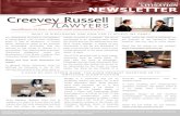 LITIGATION NEWSLETTER - Creevey Russell · 2019-11-21 · Most litigation lawyers have had to explain to a client at some point in their career why that very expensive contract they