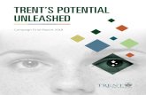 TRENT’S POTENTIAL UNLEASHED€¦ · committed to unleashing their potential. 4. TRENT UNIVERSITY. Campaign Final Report 2018. TRENT UNIVERSITY. Campaign Final Report 2018. 5. THE