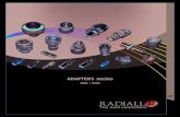 AdApters series - Radiall D1C004XEe.pdf · M F R192 432 000 BNC F 1.6/5.6 M R192 432 000 N F R192 418 000 M R192 421 000 M 1.6/5.6 F R192 430 000 N F R192 419 000 MCX M 1.0/2.3 F