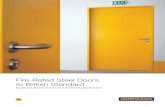 Fire-Rated Steel Doors to British Standard · PDF file For single-leaf doors (on request also for double-leaf doors). Exclusive slide rail door closer HDC 35 5 5Closing devices Fire-rated