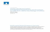 NetApp Storage Encryption: Preinstallation Requirements and Procedures For IBM … · 2016-03-09 · certificate creation and signing, and manual configuration of Data ONTAP bootloader
