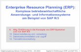 Enterprise Resource Planning (ERP)webarchiv.ethz.ch/dbs/education/oho/SS_03/folien/9-VL-ERP-SAP... · E-Business: Öffnung des ERP-Systems zum Internet hin. Objektverwaltung höherer