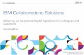 IBM Collaborations SolutionsWorkforce: Energize Life’s Work •Improve productivity, morale, and retention with social computing •Provide tools for mobile employees that enable
