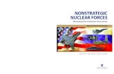 NONSTRATEGIC NUCLEAR FORCES - DTIC · NONSTRATEGIC NUCLEAR FORCES Moving beyond the 2018 Nuclear Posture Review Dennis Evans Barry Hannah ... missiles), albeit in much smaller numbers