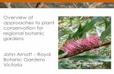 approaches to plant conservation for regional botanic John ... Conference/Pres J… · Geelong Botanic Gardens •2000 Biodiversity Study Carr et al •Mapped and documented remnant