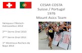 CESAR COSTA PORTUGAL - Running Passion · PDF file Marathon 2008-2009-2010 1er Sierre-Zinal 2008 1er Sierre-Zinal 2011 . LUIS HERNANDEZ ALZAGA 1977 ESPAGNE 4ème Sierre-Zinal 2011