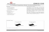 DN3135 N-Channel Depletion-Mode Vertical DMOS FETww1.microchip.com/downloads/en/DeviceDoc/20005703A.pdf · 2017-04-07 · Device: DN3135 = N-Channel Depletion-Mode Vertical DMOS FET