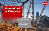 Universidad de Zaragoza - unizar.es · Universidad de Zaragoza A quicker way to a career in Accountancy, Finance, Business and Management