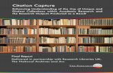 Report Sub-Heading Citation Capture - The National Archives · Report Sub-Heading 1 Final Report Delivered in partnership with Research Libraries UK, The National Archives and Jisc