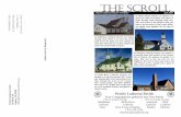 THE SCROLL - p THE SCROLL Prairie Lutheran Parish Newsletter Jan 2018 As Bethlehem Lutheran Church, our mission through Jesus Christ is to serve the world, both across the globe and