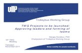 TWG Projects to be launched: Approving leaders and forming ...€¦ · Trolleybus Working Group TWG Projects to be launched: Approving leaders and forming of teams Sergey Korolkov,