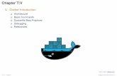   Chapter T:VDocker Introduction Architecture Docker Images (continued) q Ready-to-use images can be loaded from [Docker Hub]. Docker pulls images automatically from Docker Hub ﬁrst