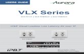VLX Series - West Penn Wire · IR Receiver CA0026-1 IR Emitter CA0061-1 IR Blaster CA0049-1 RS-232 Adaptor (3.5mm TRS to FEMALE DB9 2-TX 3-RX) CA0052-F2T3R ... VLX Series Protocol