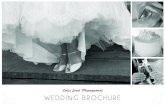 WEDDING BROCHURE - Designs by Tatty · wedding concierge, and on the day event management. Our complete wedding package covers every detail, giving you absolute peace of mind. The