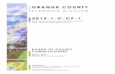 2015-1-C-CP-1 - Orange County, Florida€¦ · BOARD OF COUNTY COMMISSIONERS PREPARED BY: ORANGE COUNTY COMMUNITY, ENVIRONMENTAL AND DEVELOPMENT SERVICES PLANNING DIVISION COMPREHENSIVE