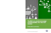 Toolkit on environmental sustainability for the ICT · 2012-10-01 · 2 Toolkit on environmental sustainability for the ICT sector Although the toolkit is wide-ranging and designed