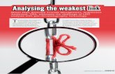 Analysing the weakest link - Emerson Electric · 2018-12-26 · Analysing the weakest link Shane Hale, Emerson Process Management, Rosemount Analytical, USA, addresses the challenge