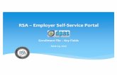 RSA –Employer Self Service · Detail Record –SSN • Agencies must report a valid SSN for all employees, as shown on the employee’s Social Security Card. • If an employee