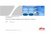 Device Management White Paper - Тиском · 2018-07-30 · Huawei E9000 Server V100R001 Device Management White Paper Issue 04 Date 2016-08-08 HUAWEI TECHNOLOGIES CO., LTD.