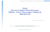Get Overnight Rankings With The Google Hijack Methoddripapps.com/wp-content/uploads/2015/08/SkyRankerCaseStudiesW… · Get Overnight Rankings With The Google Hijack Method 2 Hijacking