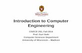 Introduction to Computer Engineeringpages.cs.wisc.edu/~sohi/cs252/Fall2014/lectures/lec08_input_output... · •the “ready bit” (DSR[15]) is set to one When data is written to