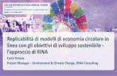 Presentazione di PowerPoint - Global Compact Network · Creazione di una efficace after-use plastics economy. FISSAC: il progetto FISSAC: Fostering Industrial Symbiosis for a Sustainable