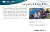 NOVEMBER spotlight - 3sHealth · one portfolio. When asked why this alignment is special, Tony Weeks, ... spotlight Meet the 3sHealth Change Management and Performance team Seated