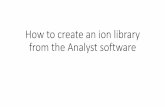 How to create an ion library from the Analyst software · 338 4726 569.5 552 886 58962 26.51 mn Nun 73 700 20.05 803 8302 24.04 Time ple 1 (4pmoI all charges ) of IDA BSA Digest_wiff