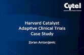 Harvard&Catalyst Adap.ve&Clinical&Trials& …...©2012&Cytel&Inc.& Harvard&Catalyst31May2013& 8 Adaptive Decision Rule Interim&outcome&par..oned&into&unfavorable,&promising,&and&favorable&zones&&