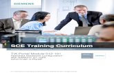 SCE Training Curriculum - Siemens · SCE Training Curriculum | TIA Portal Module 012-101, Edition 05/2017 | Digital Factory, DF FA For unrestricted use in educational and R&D institutions.