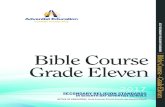 2017 SECONDARY RELIGION STANDARDS Bible …...Secondary Religion Standards for Seventh-day Adventist Schools seeks to ensure that the Bible courses lead students into a relationship