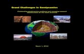 Grand Challenges in Geodynamics - Johns Hopkins Universitypolson1/pdfs/GWPsmall.pdf · Geodynamics occupies a unique position in the solid Earth Sciences. First and foremost, it is