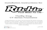 Thrifty King CT Series - Ritchie Industries, IncThe Thrifty King CT22000, CT4- -2000, and CT6-2000 come standard with our 3/4" yellow high pressure valve that is rated up to 110 psi.