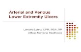 Arterial and Venous Lower Extremity Ulcersmedicine.wright.edu/sites/medicine.wright.edu/files... · Ulcer healed No correctable reflux present Ulcer healing < 50% in 4 weeks Ulcer