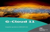 G-Cloud 11 - Crown Commercial Service · G-Cloud 11 RM1557.11 | 2 1. Overview 03 2. Contractual information and terms & conditions 04 3. Supplier - CCS contractual obligations05 4.