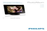 PhotoAlbum - Philips · 6 EL Περιεχόμενα συσκευασίας • Philips Digital PhotoAlbum • Βάση φόρτισης • Τροφοδοτικό AC-DC • Θήκη