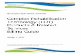 Complex Rehabilitation Technology (CRT) Billing Guide · 1/1/2020  · Complex Rehabilitation Technology (CRT) Products & Related Services Billing Guide . January 1, 2020 . Every