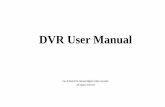 DVR User Manual - Active Vision Inc · DVR User Manual 1 1 Introduction 1.1 DVR Introduction This model DVR (Digital Video Recorder) is designed especially for CCTV system. It adopts